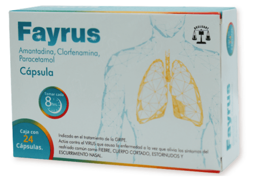 Comprar Fayrus 50/3/300 Mg Con 24 Cápsulas