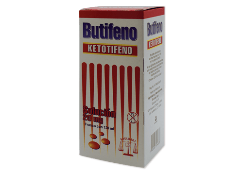 Comprar Butifeno 20 Mg Solución Con 120 Ml