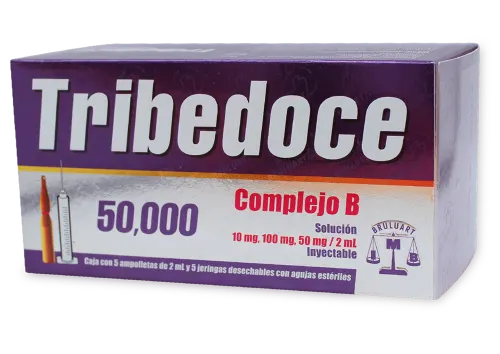 Comprar Tribedoce Complejo B Con 5 Ampolletas