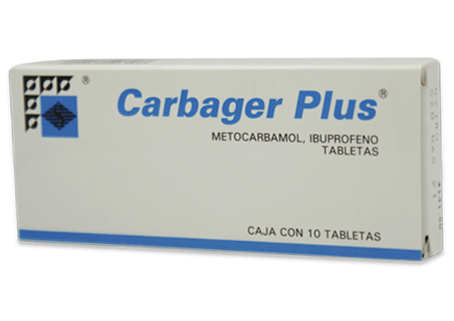 Carbager Plus 300/300 Mg Con 10 Tabletas
