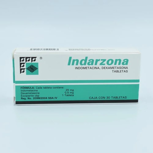 Comprar Indarzona 25/0.5 Mg Con 30 Tabletas