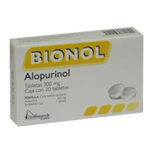 comprar Bionol 300 Mg Con 20 Tabletas