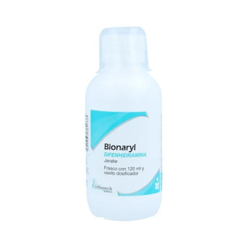 Bionaryl 250 Mg Con 120 Ml Jarabe