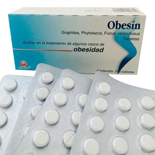 Obesín Tratamiento Para Obesidad 100 Tabletas