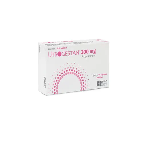 Utrogestan 200 Mg Con 14 Cápsulas
