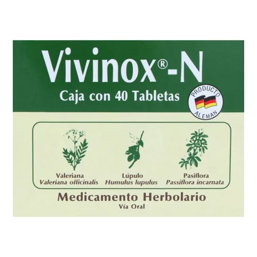 Comprar Vivinox-N Con 40 Tabletas