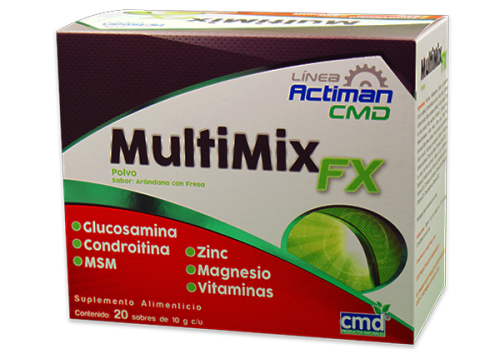 Comprar Multimix Fx Vitaminas Y Minerales Suplemento Alimenticio Polvo Con 20 Sobres