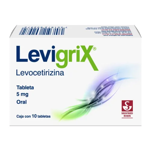 Levigrix 5 Mg Con 10 Tabletas