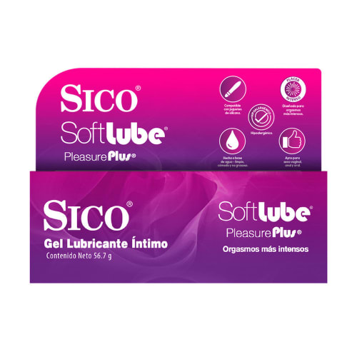 Comprar Sico Soft Lube Pleasure Plus Gel Lubricante Íntimo 56.7 Gr