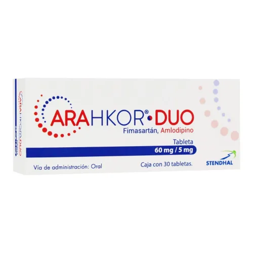 Comprar Arahkor Duo 60/5 Mg Con 30 Tabletas 