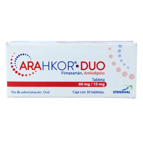 Comprar Arahkor Duo 60/10 Mg Con 30 Tabletas