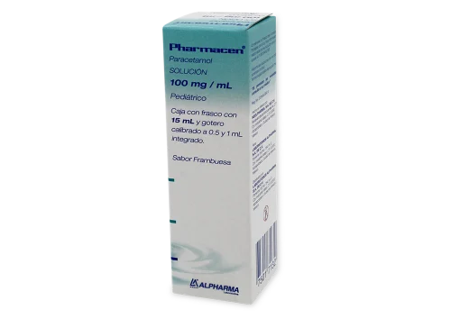 Comprar Pharmacen 100 Mg Solución Pediátrica Con 15 Ml