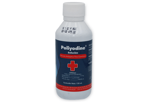 Poliyodine 1 solución 11% 120 ml precio