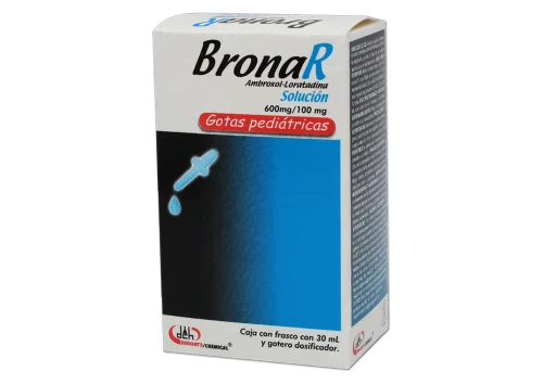 Comprar Bronar 600/100 Mg Solución Pediátrica Gotas 30 Ml