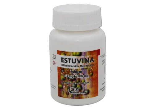 Estuvina 30 tabletas 500/2.5 mg precio