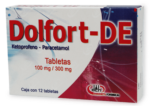 Dolfort-de 12 tabletas 300/100 mg precio