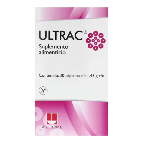 Comprar Ultrac Suplemento Alimenticio Con 30 CÁPsulas