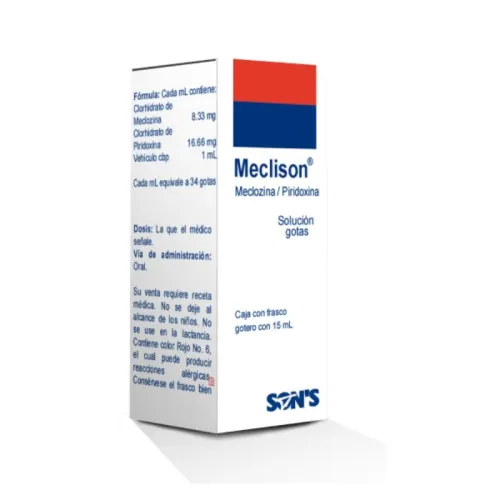 comprar Meclison 8.33/16.66 Mg Solución Gotas Con 15 Ml
