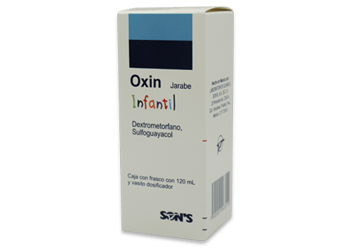 Oxin infantil 1 jarabe 100/10mg/5/120 ml precio
