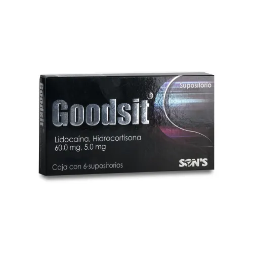 Comprar Goodsit 60/5 Mg Con 6 Supositorios