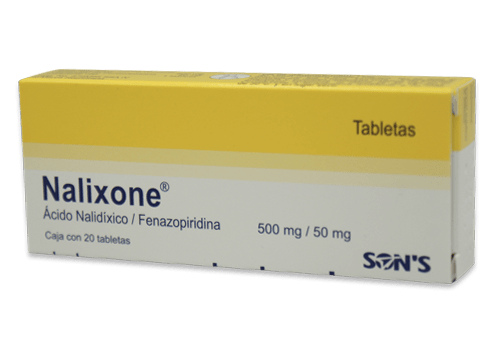 Nalixone 500/50 Mg Con 20 Tabletas