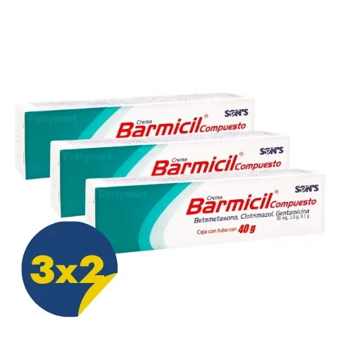 Comprar Barmicil Compuesto Con 40 G De Crema Pack 3X2