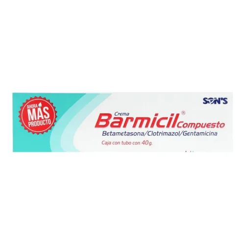 Barmicil Compuesto 50 Mg/1/0.1 G Con 40 G De Crema