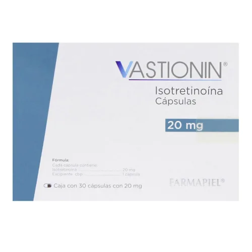 Comprar Vastionin 20 Mg Con 30 Cápsulas