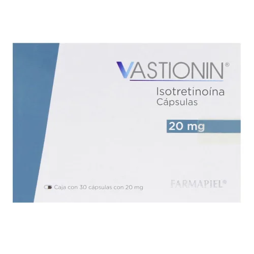 Vastionin 20 Mg Con 30 Cápsulas