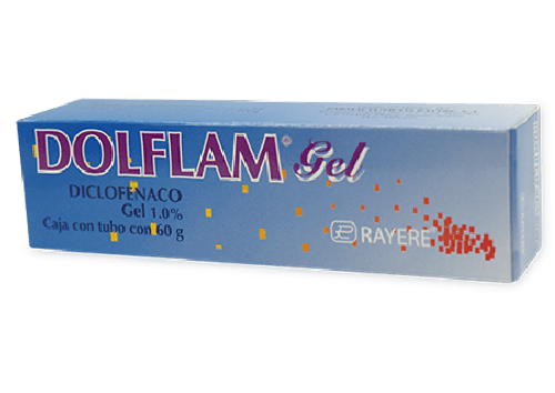 Dolflam 1 gel 60g/100 mg precio