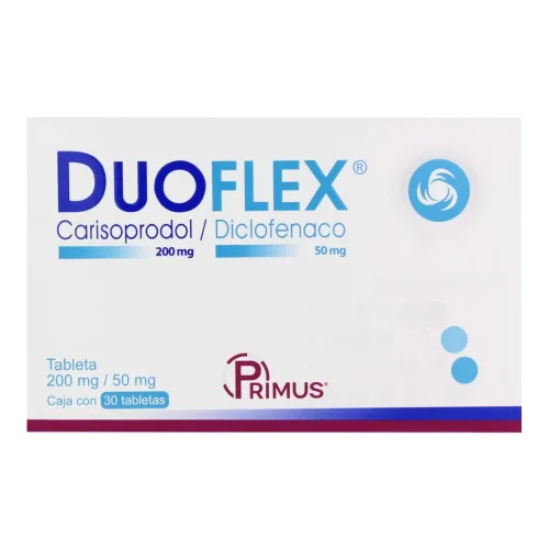 Duoflex 200/50 Mg Con 30 Tabletas
