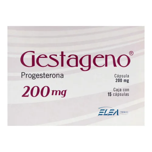 Comprar Gestageno 200 Mg Con 15 Cápsulas