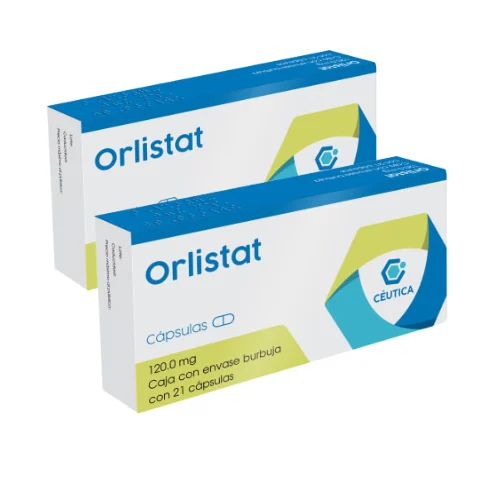 Comprar Orlistat 120 Mg Con 21 Cápsulas Pack 2