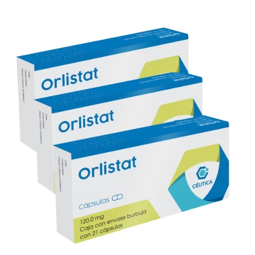 Comprar Orlistat 120 Mg Con 21 Cápsulas 3X2