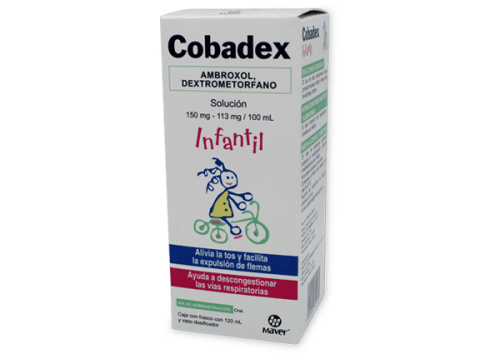 Comprar Cobadex 150/113 Mg Solución Infantil Con 120 Ml