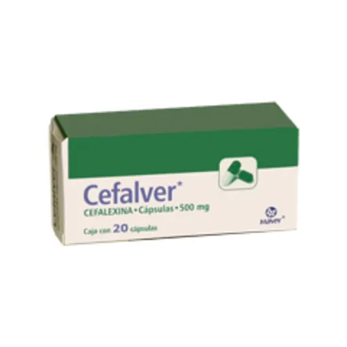 Comprar Cefalver 500 Mg Con 20 Cápsulas