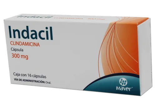 Comprar Indacil 300 Mg Con 16 Cápsulas