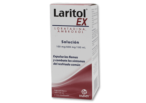 Comprar Laritol Ex 100/600 Mg Solución Oral Con 120 Ml