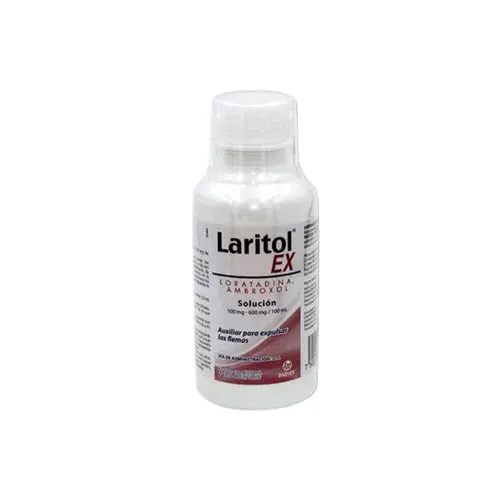 Laritol Ex 100/600 Mg Solución Oral Con 120 Ml