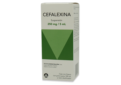 Comprar Cefalexina 250 Mg Suspensión Oral Con 100 Ml