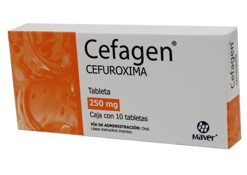 Comprar Cefagen 250 Mg Con 10 Tabletas