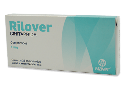 Rilover 25 tabletas 1 mg precio