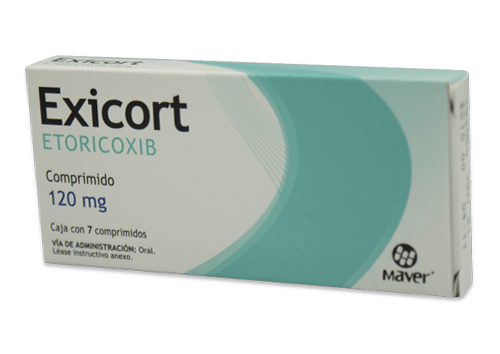 Comprar Exicort 120 Mg Con 7 Comprimidos