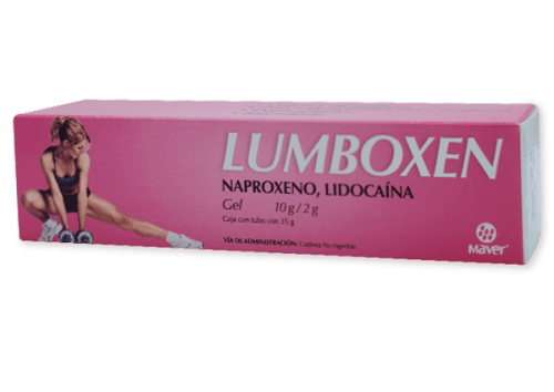 Lumboxen rosa 1 gel 10/2/35 g precio