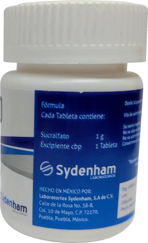 Comprar Sucralfato 1 G Con 40 Tabletas