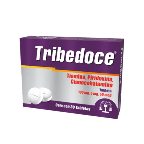 Comprar Tribedoce 100/50 Mg/50 Mcg Con 30 Tabletas