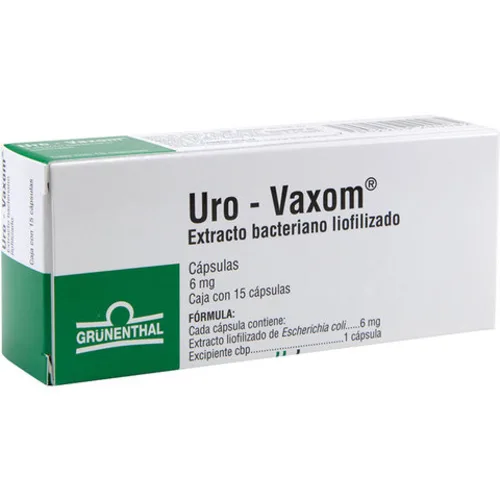 Comprar Uro-Vaxom 6 Mg Con 15 Cápsulas