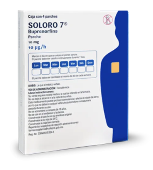 Comprar Soloro 7, 10 Mg Con 4 Parches