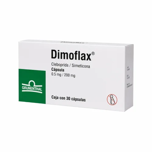 Dimoflax 0.5/200 Mg Con 30 Cápsulas