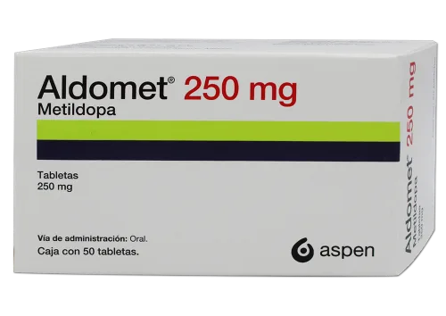 Aldomet 250 Mg Con 50 Tabletas